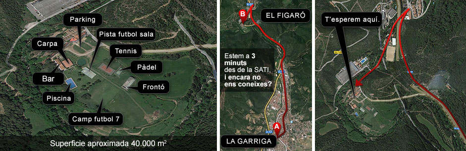 Localització de Gallicant, a Figaró